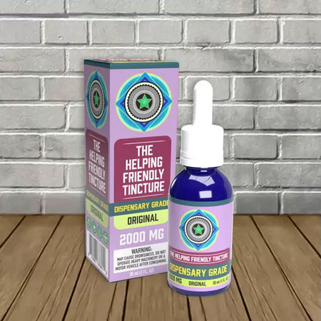 Helping Friendly Hemp Dispensary Grade Tincture Delta 9 THC Best Sales Price - Tincture Oil