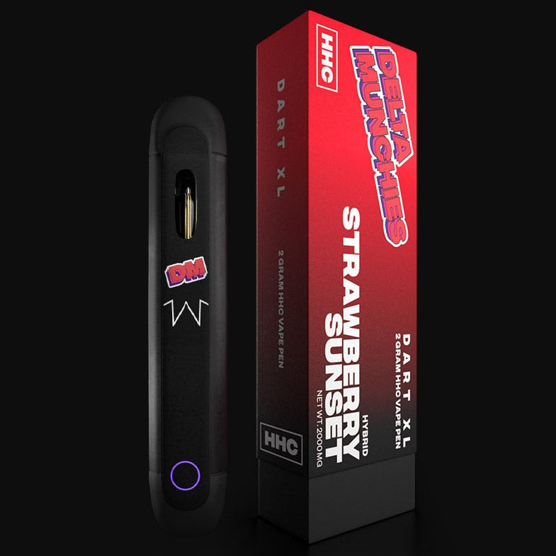 Delta Munchies Strawberry Sunset 2G HHC Dart XL Best Sales Price - Vape Pens