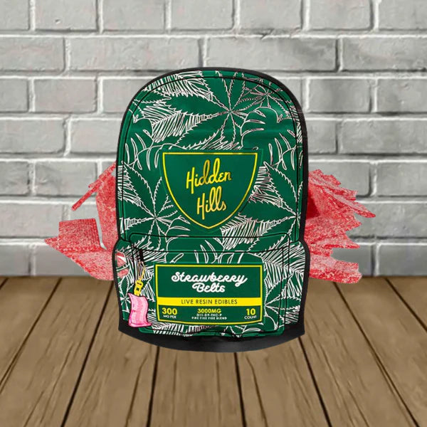 Hidden Hills Live Resin Gummy Belts 3000mg