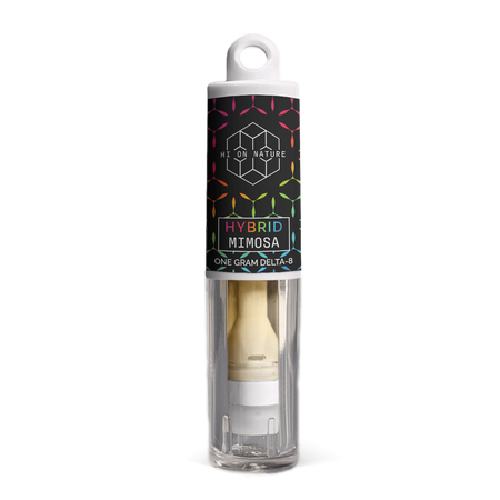 Hi On Nature 1g DELTA 8 HYBRID VAPE CARTRIDGE - MIMOSA Best Sales Price - Vape Cartridges