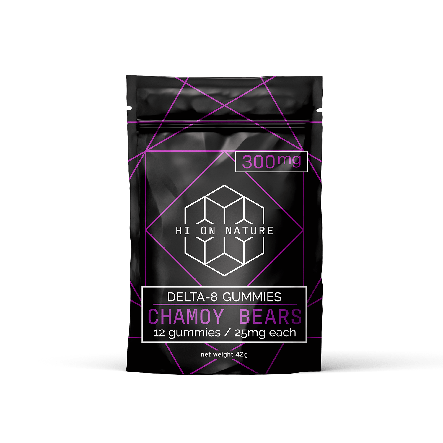 Hi On Nature 300mg DELTA 8 GUMMIES - CHAMOY BEARS Best Sales Price - Gummies