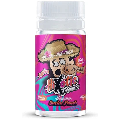 HiXotic | Delta 8 + HHC + THC-H + Delta 9 The Jeffrey Gummies - 2625mg Best Sales Price - Gummies