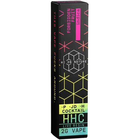 Hi On Nature 2g HHC COCKTAIL INDICA VAPE - FORBIDDEN FRUIT Best Sales Price - Vape Pens