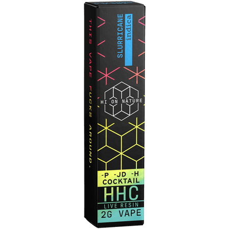 Hi On Nature 2g HHC COCKTAIL INDICA VAPE - SLURRICANE Best Sales Price - Vape Pens