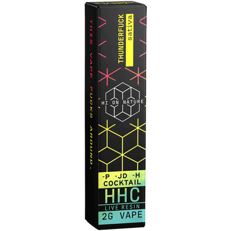 Hi On Nature 2g HHC COCKTAIL SATIVA VAPE - THUNDERF*CK Best Sales Price - Vape Pens