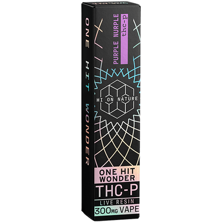 300mg THC-P VAPE - ONE HIT WONDER - PURPLE NURPLE Best Sales Price - Vape Pens