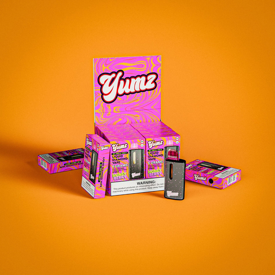 Yumz - Honey Berry - Hybrid - THC Disposable Vape ( 6 Grams ) ( D9 + THCA + THC-P ) Best Sales Price - Vape Pens