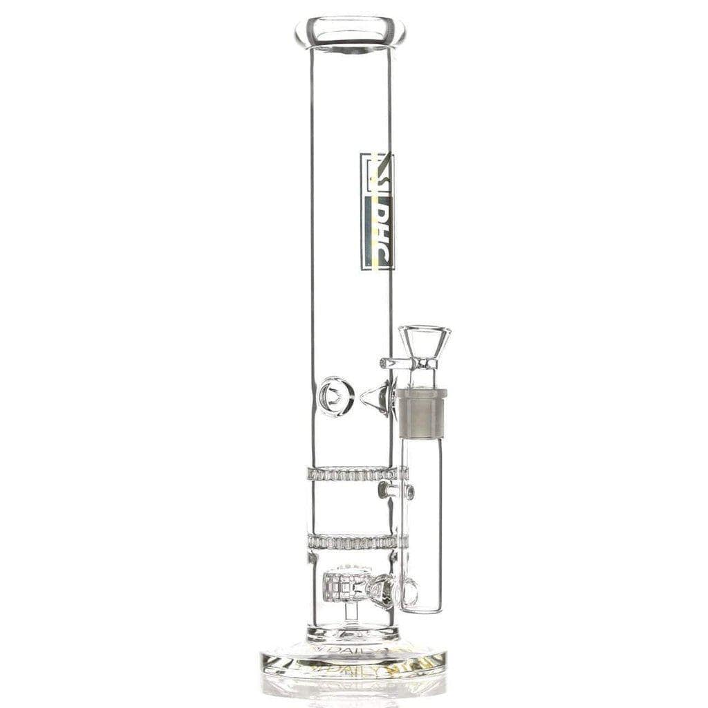 Daily High Club "Honeycomb-Matrix Straight Tube" Bong Best Sales Price - Bongs