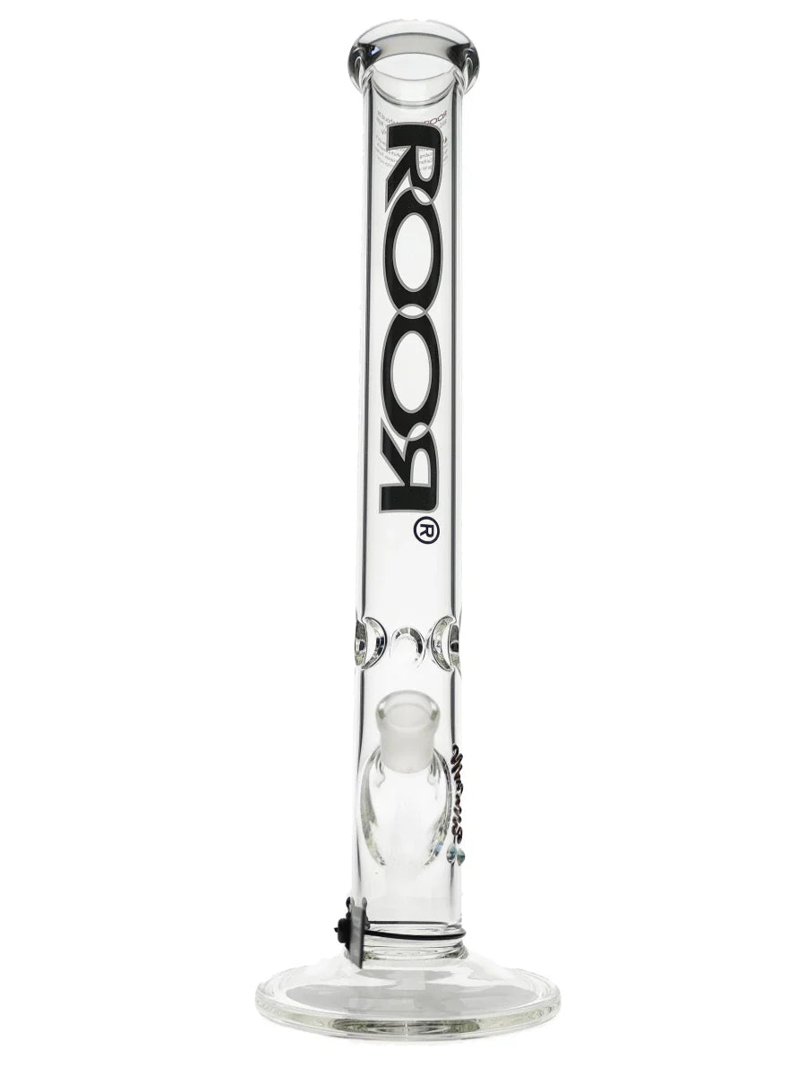 18″ ROOR Black&amp;White Straight Tube 50x5mm Water Pipe