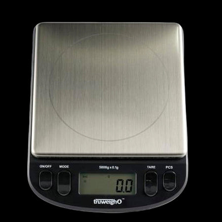 Truweigh Intrepid Series Black Compact Bench Scale with Bowl Best Sales Price - Accessories