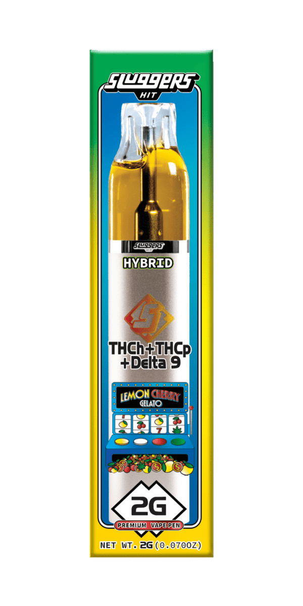 Yumz Sluggers Hit - Lemon Cherry Gelato - 2 Gram - THCA - Disposable Vape