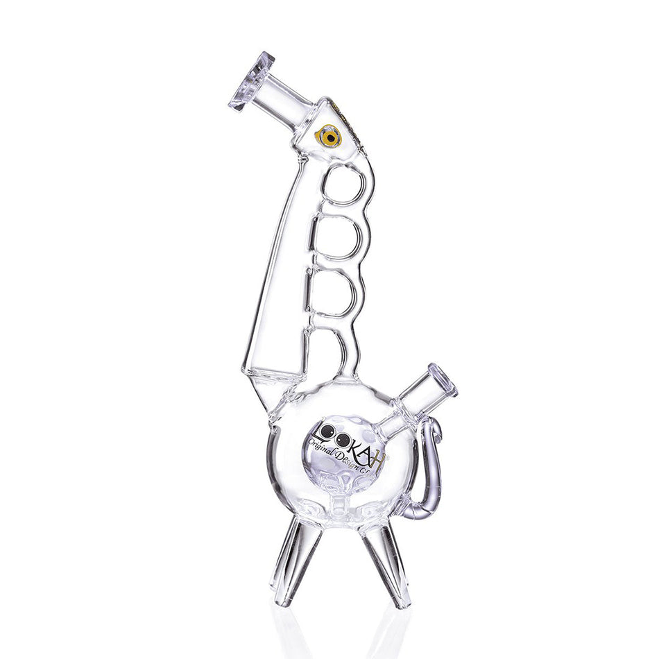 Lookah Glass 13" Cool Recycler Giraffe