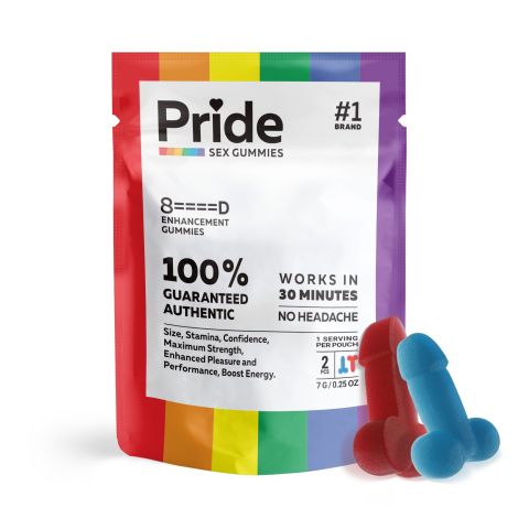 Male Sex Gummies - Proprietary Blend - 500MG - Pride Best Sales Price - Gummies