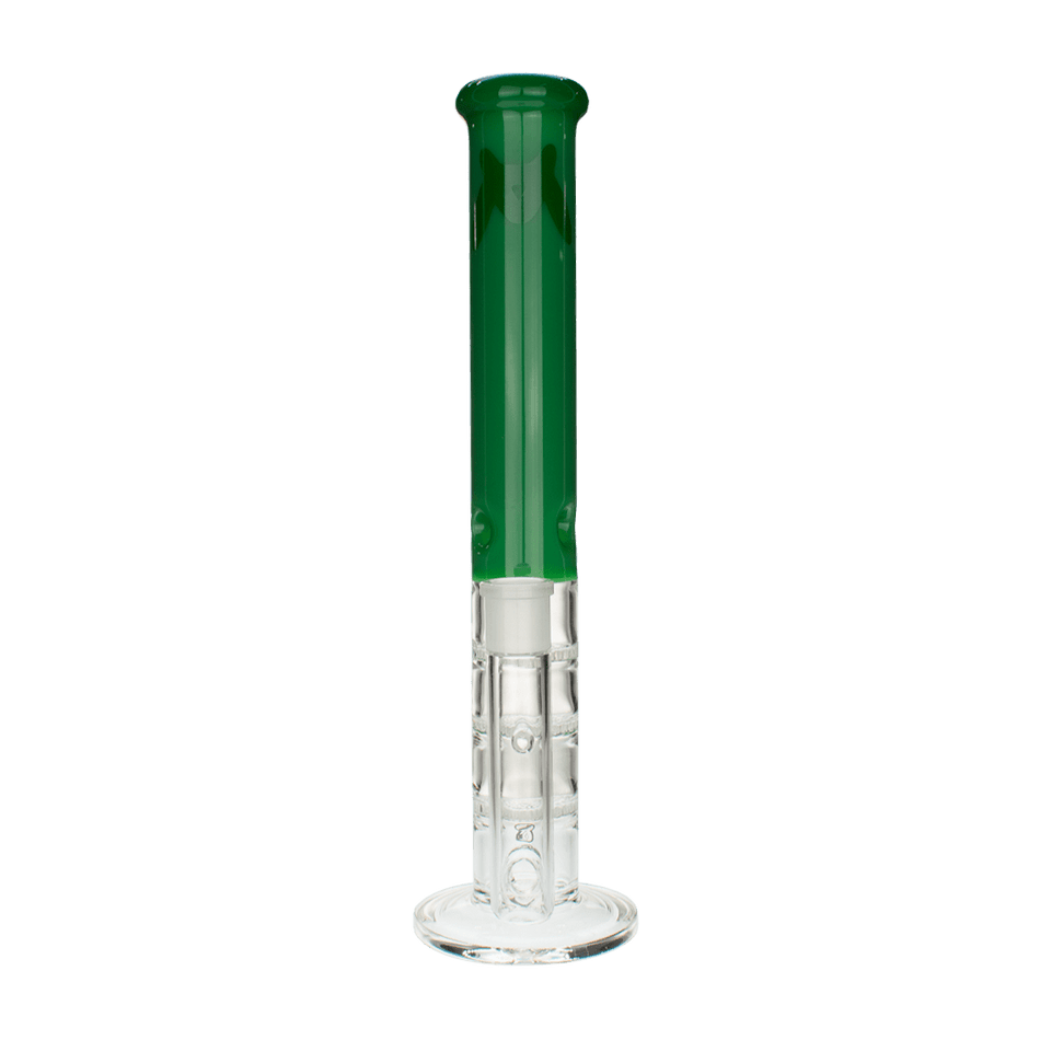 MAV Glass Full Color Triple Honeycomb Perc Straight Tube