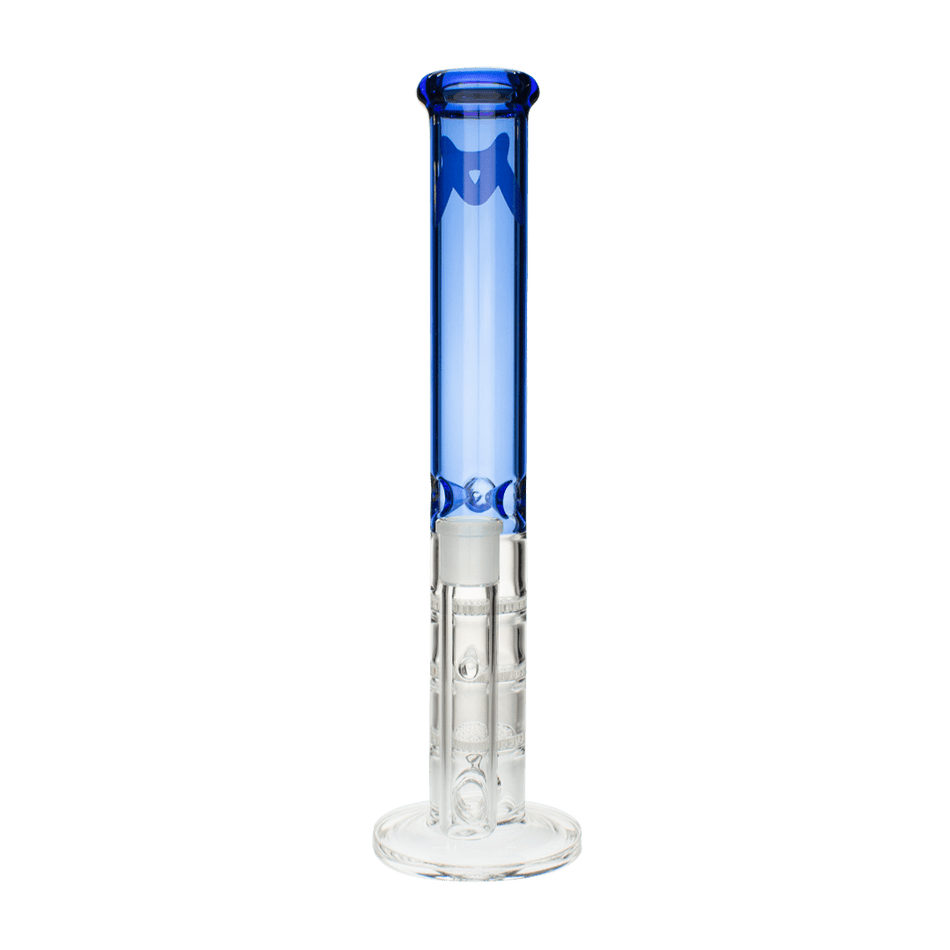 MAV Glass Full Color Triple Honeycomb Perc Straight Tube