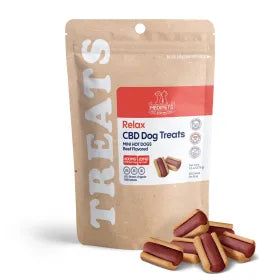 Mini Hot Dogs - CBD Dog Treats - 600mg - MediPets