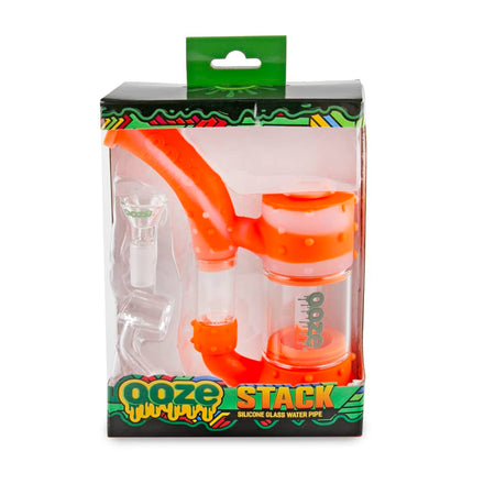 Ooze Stack Pipe Silicone Bubbler Best Sales Price - Bongs
