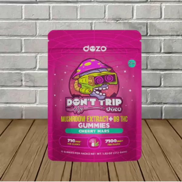 Dozo Don’t Trip Mushroom Extract + D9 Gummies 7100mg Best Sales Price - Gummies