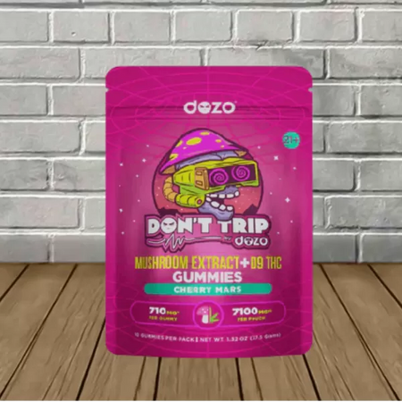 Dozo Don’t Trip Mushroom Extract + D9 Gummies 7100mg Best Sales Price - Gummies