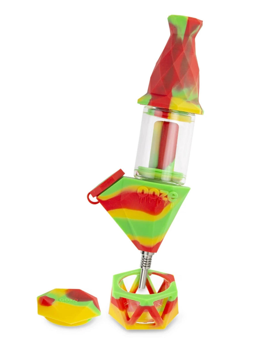 Ooze Nectar Silicone Waterpipe & Nectar Straw