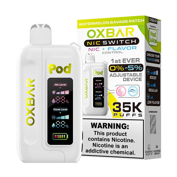 Oxbar Nic-Switch Pod Juice Edition Disposable