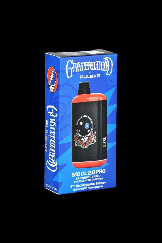 Grateful Dead x Pulsar 510 DL 2.0 Pro Auto-Draw VV Vape Bar Best Sales Price - Vaporizers