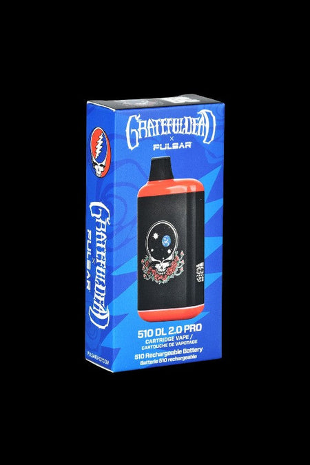 Grateful Dead x Pulsar 510 DL 2.0 Pro Auto-Draw VV Vape Bar Best Sales Price - Vaporizers