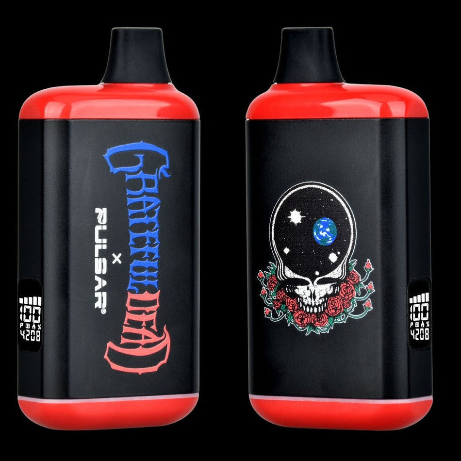 Grateful Dead x Pulsar 510 DL 2.0 Pro Auto-Draw VV Vape Bar Best Sales Price - Vaporizers