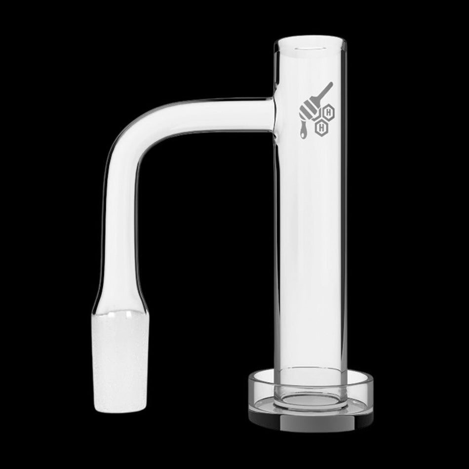 Honeybee Herb Honey Tower Quartz Banger - Yellow Line Best Sales Price - Bongs