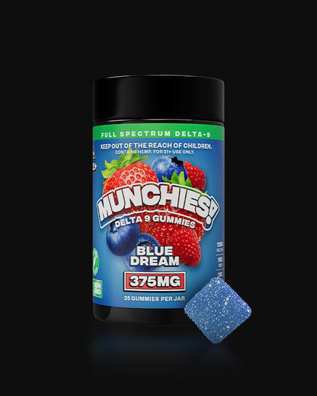 Delta Munchies Mango Crush Delta 9 Gummies 375mg/600mg Best Sales Price - Gummies