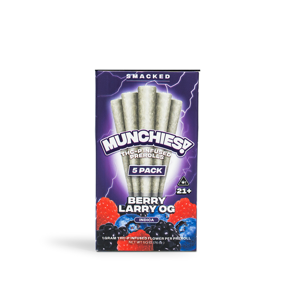 Delta Munchies Berry Larry OG - Mini Doinks 5-Pack THCP Prerolls