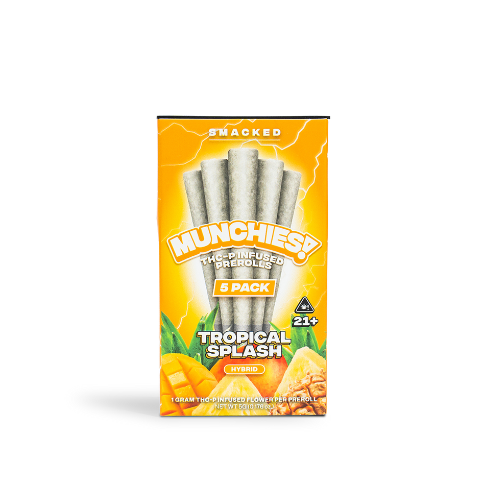 Delta Munchies Tropical Splash - Mini Doinks 5-Pack THCP Prerolls