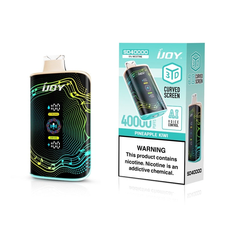 iJOY Bar SD40000 AI Voice Control Disposable Vape 20ml 5%