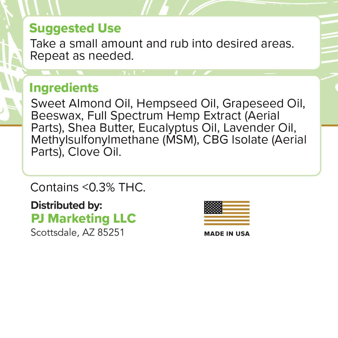 Premium Jane 750 mg CBD Topical Salve – Eucalyptus Best Sales Price - Topicals