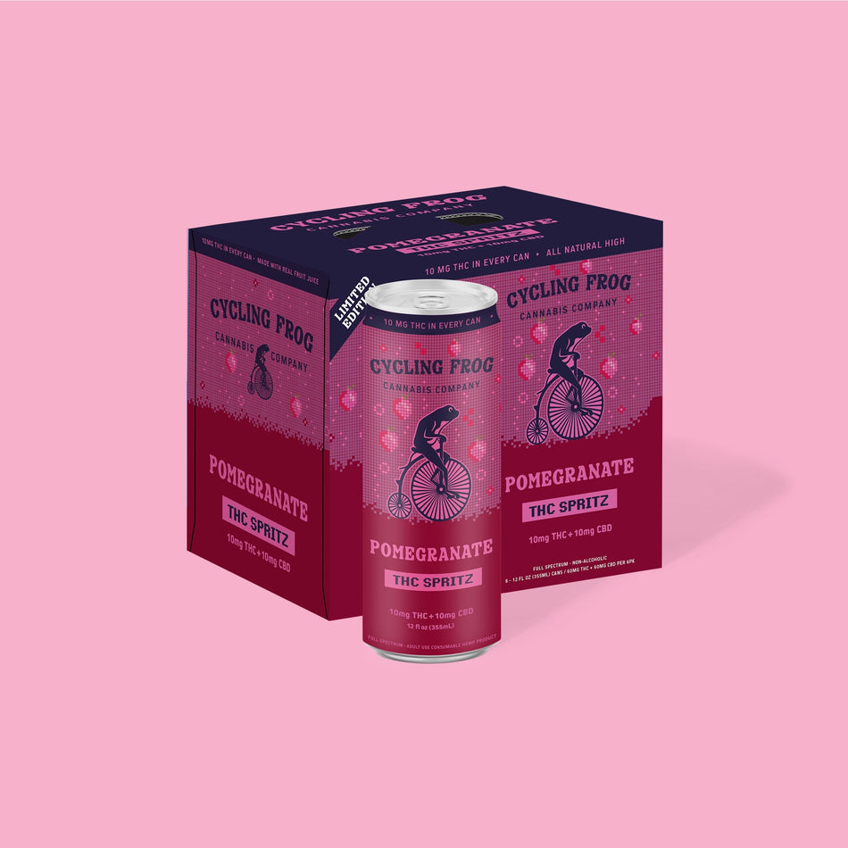 Cycling Frog Pomegranate THC Spritz