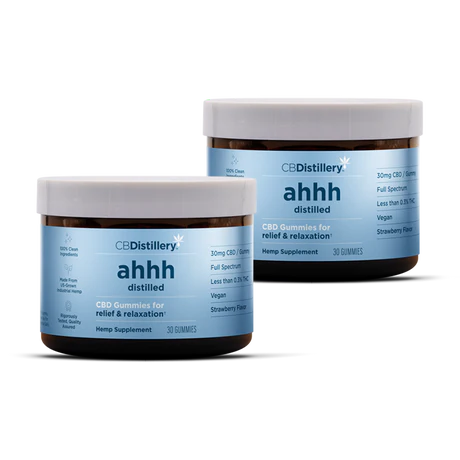CBDistillery 30mg CBD Relief & Relaxation Gummies 2-Pack Bundle