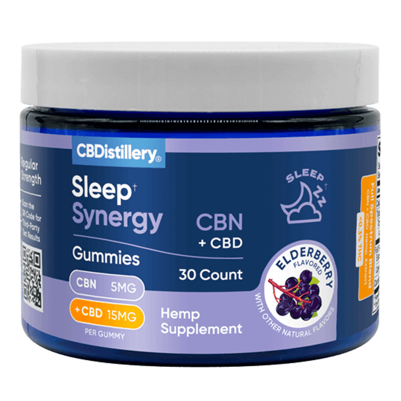 Sleep Synergy CBD Gummies with CBN – Elderberry – CBDistillery Best Sales Price - Gummies