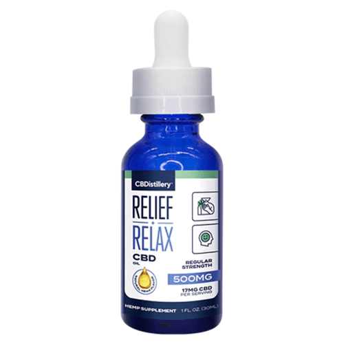 Relief + Relax Broad Spectrum CBD Oil Tincture – CBDistillery Best Sales Price - Tincture Oil