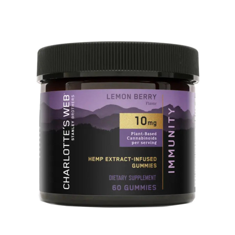Hemp Extract CBD Gummies for Immunity – Lemon Berry – Charlotte’s Web Best Sales Price - Gummies