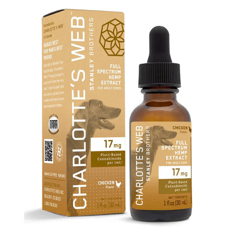 Full Spectrum CBD Pet Tincture – Chicken- 17mg – Charlotte’s Web Best Sales Price - Tincture Oil