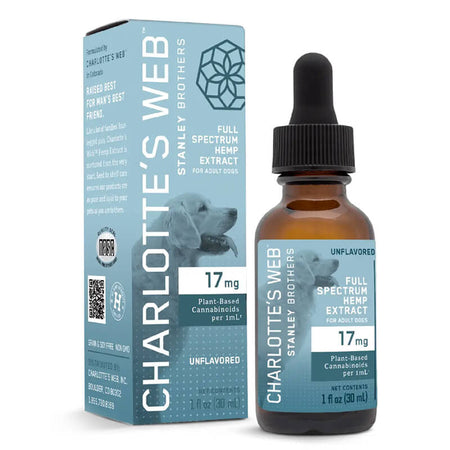 Full Spectrum CBD Pet Tincture – Unflavored – 17mg – Charlotte’s Web Best Sales Price - Tincture Oil