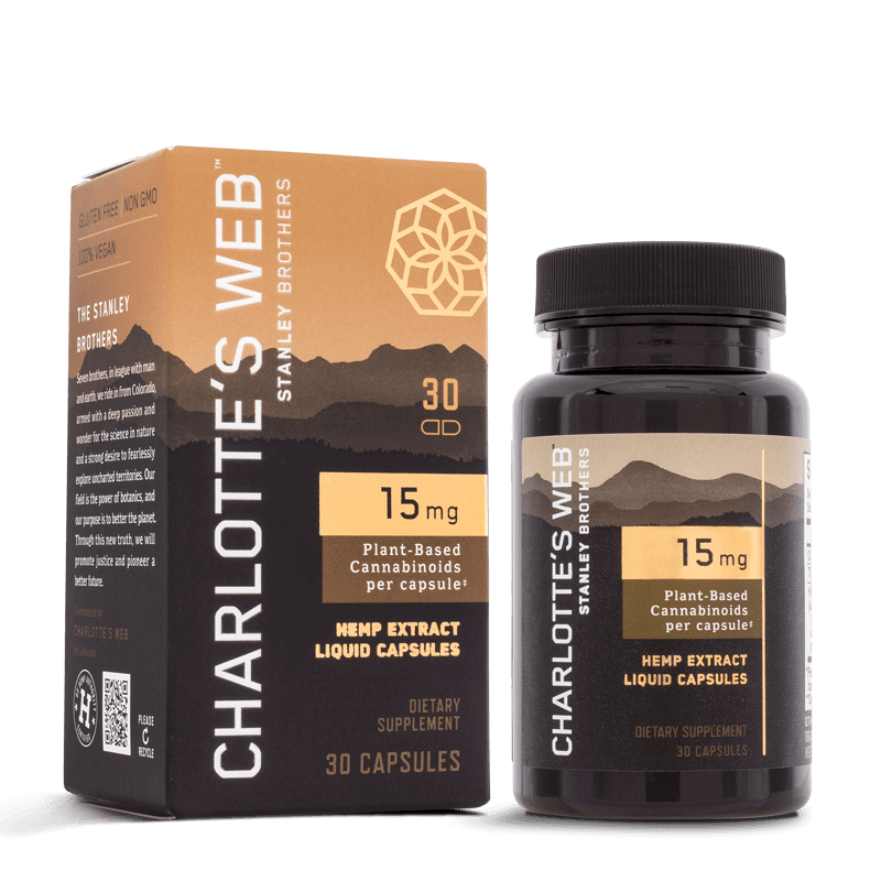 Full Spectrum Hemp Extract CBD Capsules – Charlotte’s Web Best Sales Price - Edibles