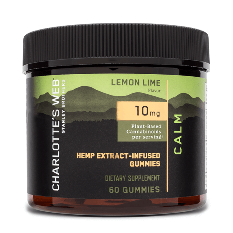 Hemp Extract CBD Gummies for Calm – Lemon Lime – Charlotte’s Web Best Sales Price - Gummies