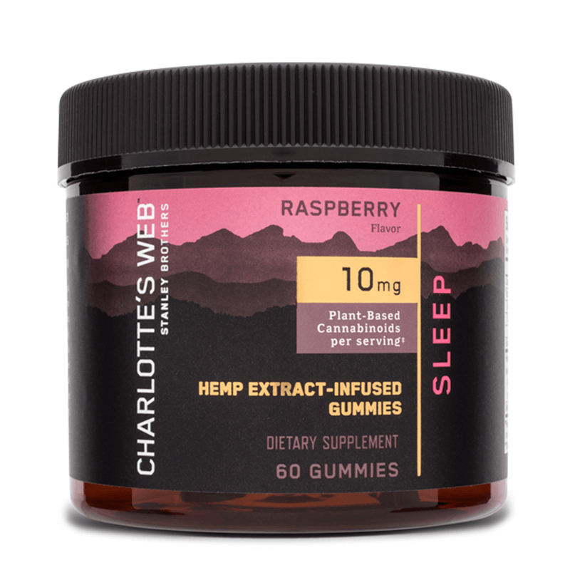 Hemp Extract CBD Gummies for Sleep – Raspberry – Charlotte’s Web Best Sales Price - Gummies