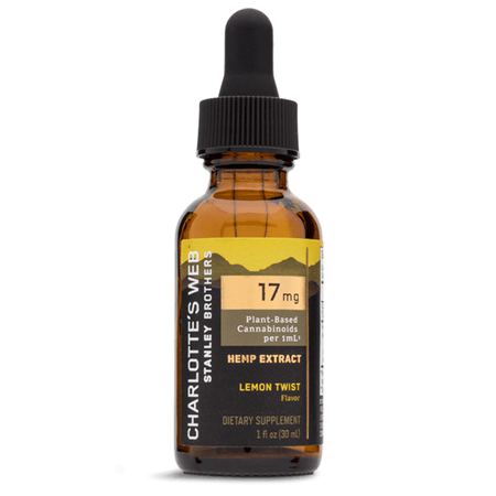 Full Spectrum Lemon Twist CBD Oil Tincture – 17mg – Charlotte’s Web Best Sales Price - Tincture Oil