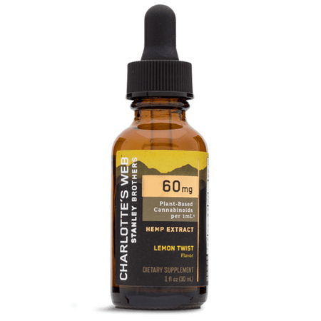 Full Spectrum CBD Oil Tincture – Lemon Twist – 60mg – Charlotte’s Web Best Sales Price - Tincture Oil