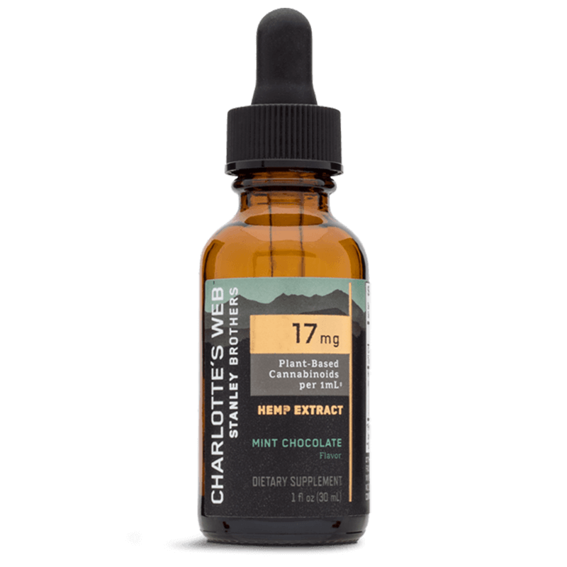 Full Spectrum CBD Oil Tincture – Mint Chocolate – 17mg – Charlotte’s Web Best Sales Price - Tincture Oil
