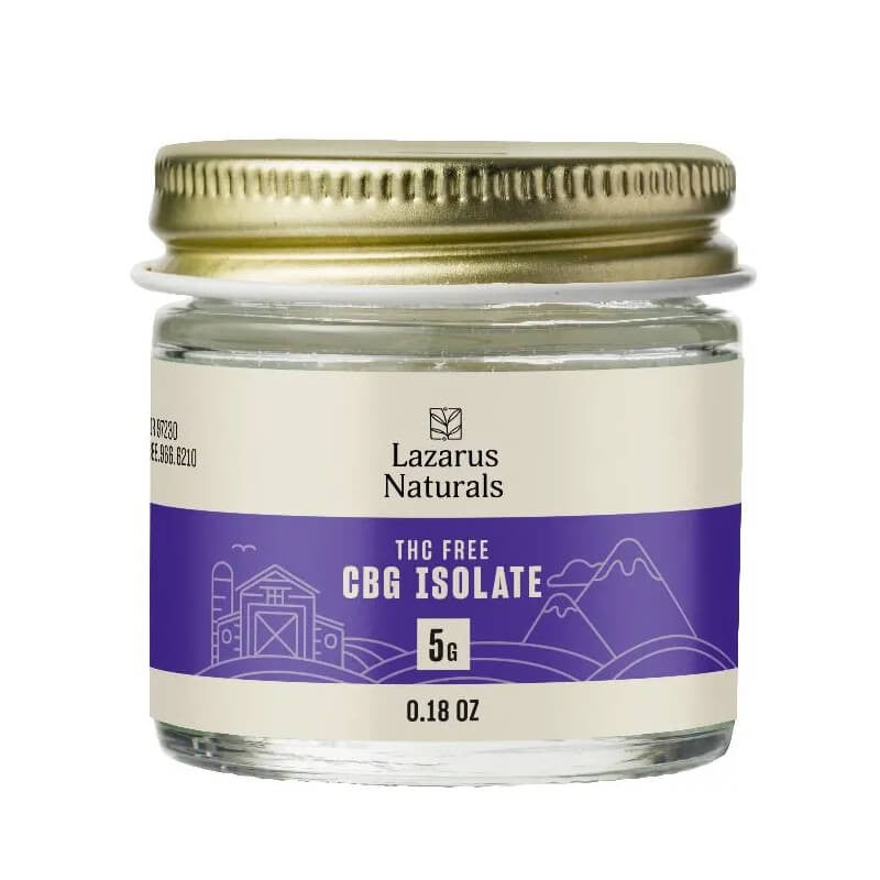 CBG Isolate – Lazarus Naturals Best Sales Price - CBD