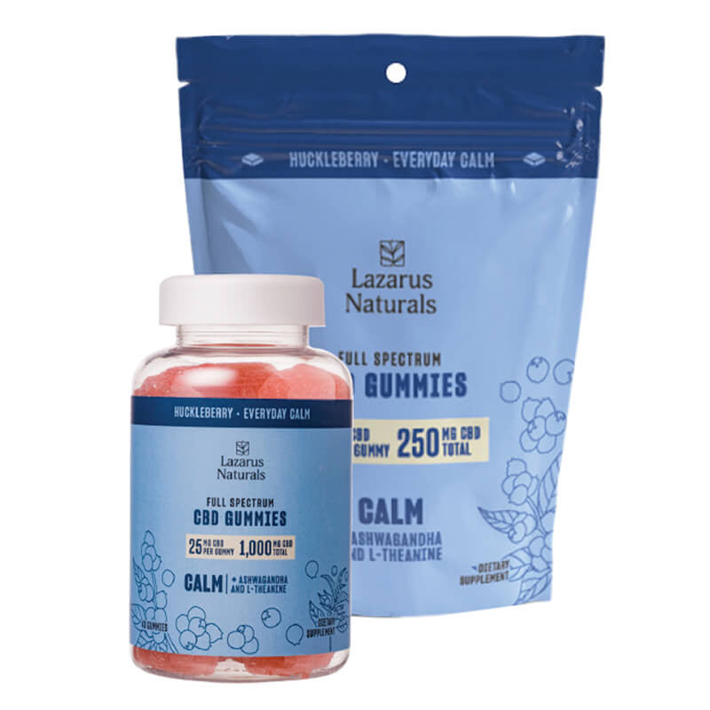Full Spectrum CBD Gummies for Calm – Lazarus Naturals Best Sales Price - Gummies