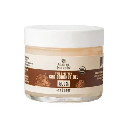 Full Spectrum CBD Coconut Oil – Lazarus Naturals Best Sales Price - Tincture Oil